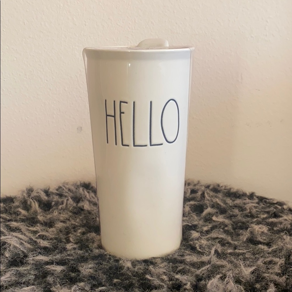 Rae Dunn Hello tumbler / travel mug